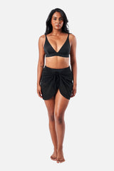 UNE PIECE-Mini Mesh Sarong BLACK