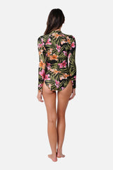 UNE PIECE-Original Sexie Rashie CRESCENT BLOOMS