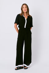 UNE PIECE-Palazzo Pants MONOCHROME