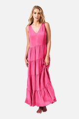 UNE PIECE-Swing Maxi Dress PINK