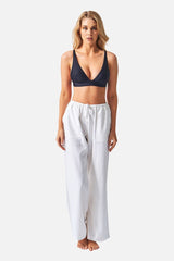 UNE PIECE-Linen Pants WHITE