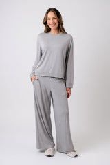 UNE PIECE-Lounge Full Length Pant GREY MARLE