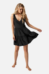 Swing Mini Dress BLACK-UNE PIECE