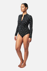 UNE PIECE-Original Sexie Rashie POLKA NOIR